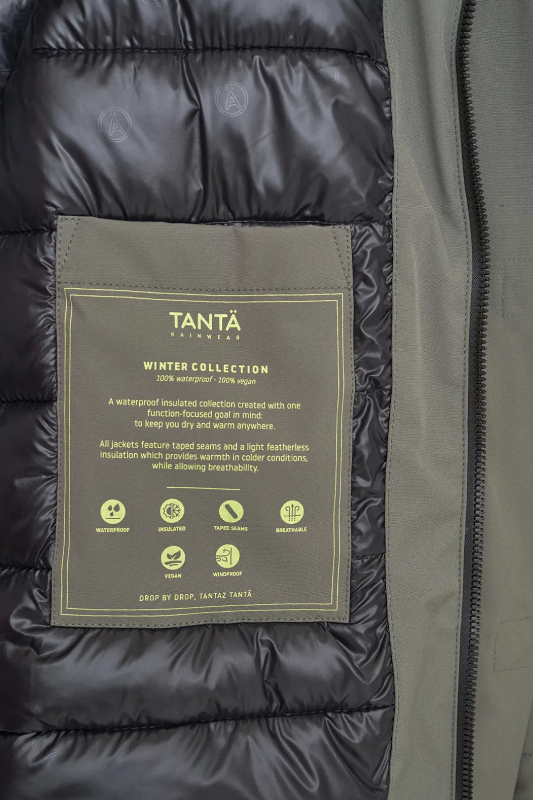 Tantä Rainwear Quilted Coats | Yuki